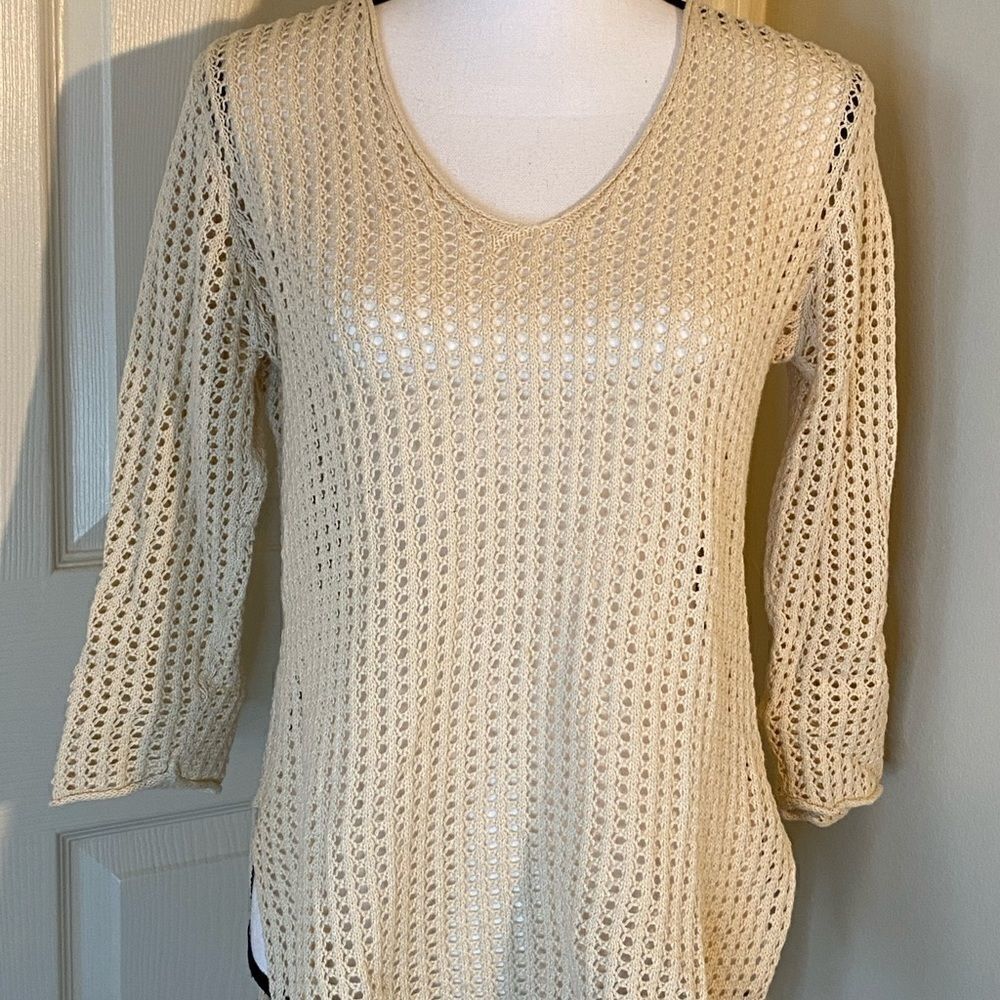 Jeanne Pierre cotton sweater, small